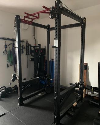 Rack per pesi completo Nerd Training Center