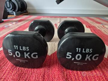Manubri 5kg ricoperti