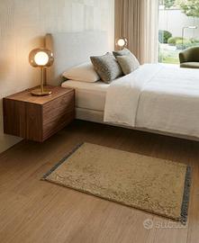 Scendi letto in pura lana artigianato 