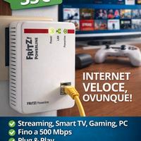 FRITZ! Powerline 510E (Singolo,no coppia) 