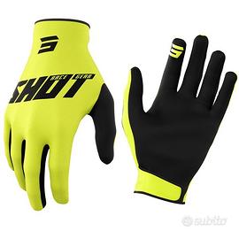 GUANTO MOTO CROSS FUORISTRADA SHOT BURST GIALLO