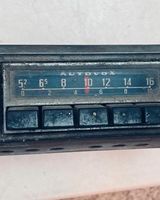 Autovox autoradio d’epoca