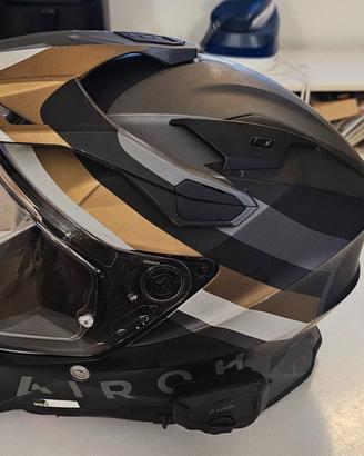 Casco airoh commander 2 con cardo freecom 2