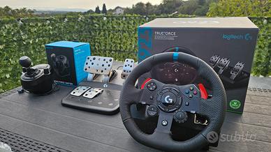 LOGITECH G923 xbox pc + cambio manuale