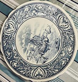 piatto devorativo ceramica Delft