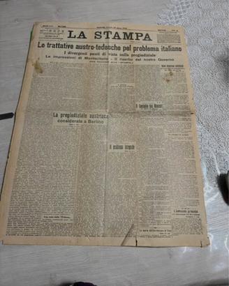 giornale d epoca