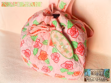 🎒 NAJ OLEARI Vintage 90 SACCA Borsa Zainetto NEW