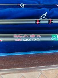 canna e mulinello surf casting 