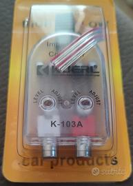 Convertitore segnale audio alta a bassa impedenza 