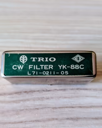 Kenwood YK-88C / Filtro CW 500 HZ / Radioamatori