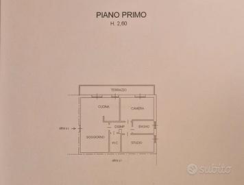 Trilocale 2 camere 2 bagni