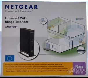 Netgear WN2000RPT WiFi Extender Nuovo
