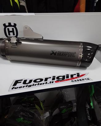 TERMINALE SLIP-ON AKRAPOVIC PER HUSQVARNA 701 ENDU