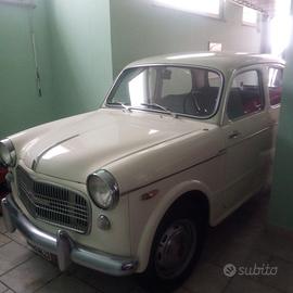 1100 del 1958 a due colori bianco e verde chiaro