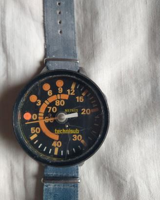 Profondimetro vintage Technisub
