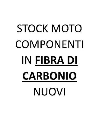 STOCK ACCESSORI CARBONIO MOTO