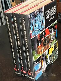 Lotto 3 Volumi Enciclopedia della Tecnica 1976