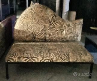Divano zebrato, usato