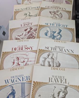 Dischi vinile Hit Parade della grande musica 