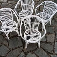 Sedie vimini giardino