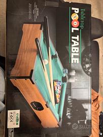 TAVOLO BILIARDO PORTATILE