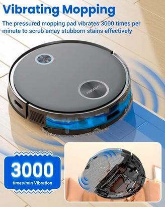 Robot aspirapolvere e lavapavimenti Proscenic V10