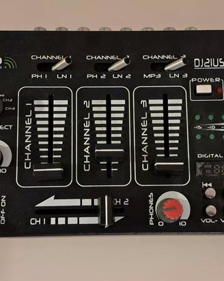Mixer Ibiza - DJ21USB-MKII