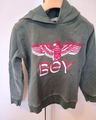 Felpa verde anni 8  marca Boy London