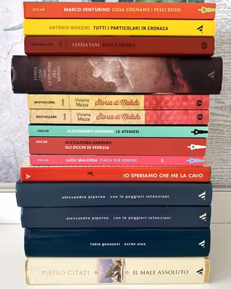 14 libri di autori italiani edizioni Mondadori