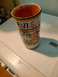 Portavino in ceramica artigianale Marsala 