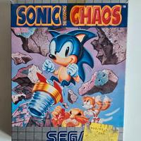 Sonic Chaos Sega Game Gear VideoGame con manuale