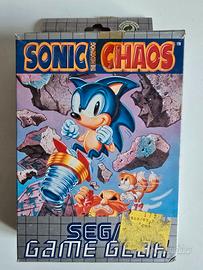 Sonic Chaos Sega Game Gear VideoGame con manuale