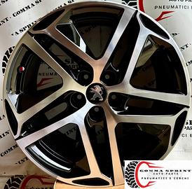 4 CERCHI IN LEGA ORIGINALI R18 PEUGEOT 308 NEW