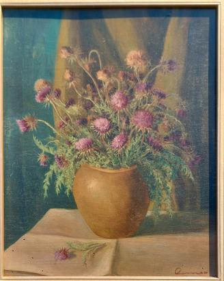 vecchio quadro fiori Cardi