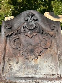 Lastra ghisa da caminetto