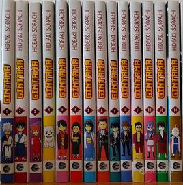 Fumetti manga Gintama sequenza completa 1-14