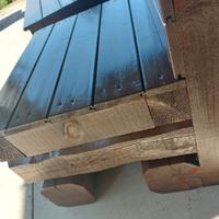 Salotto da giardino in legno