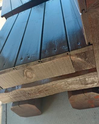 Salotto da giardino in legno