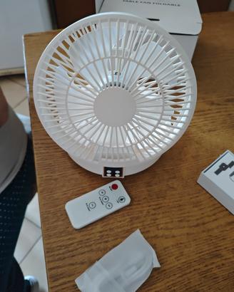 ventilatore da tavolo portatile 360°
