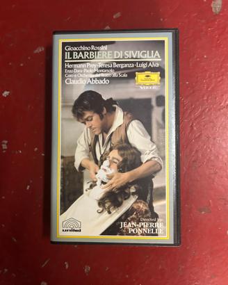 Vhs il barbiere di siviglia