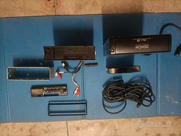 Autoradio Denon + caricatore CD Denon completo