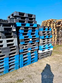 Pallets in legno e plastica