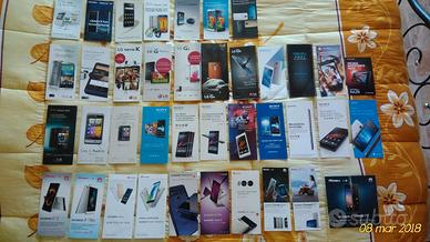Opuscoli Pubblicitari Telefonia anni 2000-2018