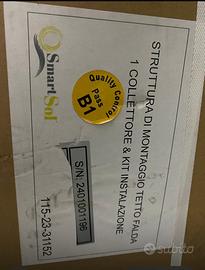 Kit montaggio solare termico SmartSol