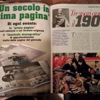 UN SECOLO IN PRIMA PAGINA 1900-2000 - 2 VOLUMI