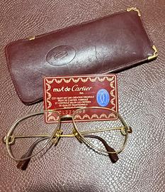 Occhiali vintage Cartier aviatore