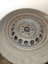 4 cerchi ferro Mercedes Classe B - 15 pollici