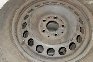 4 cerchi ferro Mercedes Classe B - 15 pollici