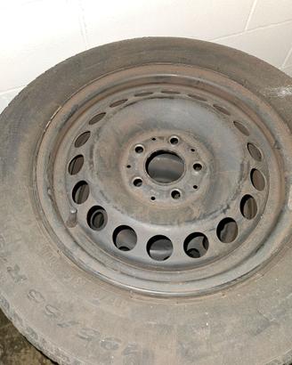 4 cerchi ferro Mercedes Classe B - 15 pollici