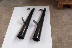 Silenziatori/marmitte Moto Guzzi V35 anni 80